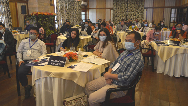 Regional Consultation on North Eastern Region Sustainable Development Goals (SDG) Index and Dashboard, jointly organised by Ministry of Development of North Eastern Region (DoNER), NITI Aayog and United Nations Development Programme (UNDP) in Shillong Monday. Image: Indigenousherald