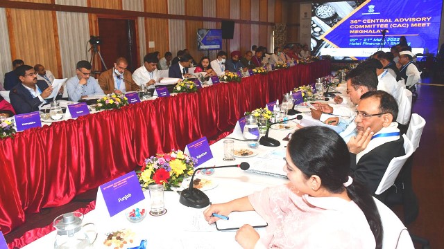 FSSAI in collaboration with the Commissionerate of Food Safety, Meghalaya, holds 36th Central Advisory Committee (CAC) Meeting Friday at Shillong. Image: Indigenousherald