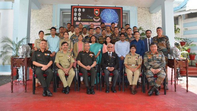 A 3-day mid-career interaction programme for officers of Armed Forces and civil services organised by the HQ 101 Area opened at Shillong Tuesday. Image: Indigenousherald 
