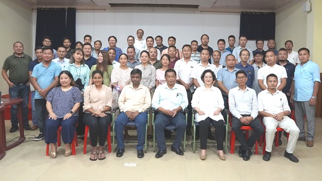 Valedictory function of the capacity-building programme on the 15th Finance Commission Grants for ULBs held at the Don Bosco Training Institute in Dimapur. Image: Indigenousherald 