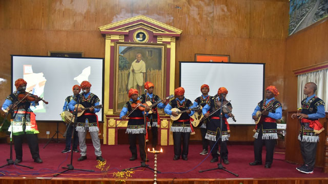 Foundation Day of Goa and Telangana states observed at the Raj Bhavan in Shillong Friday. Image: Indigenousherald