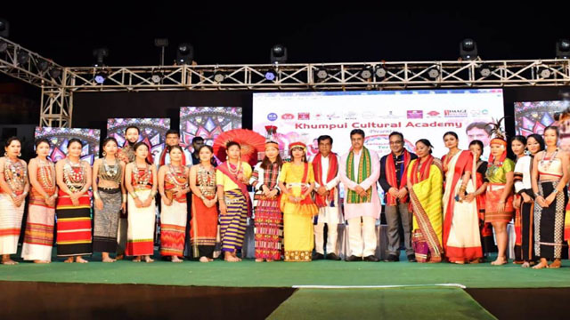 Tripura Chief Minister Dr Manik Saha inaugurates two-day “Harmony Festival” organised by the Khumpui Cultural Academy at Agartala Saturday evening. Image: Web