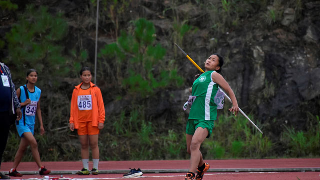 The Directorate of Sports & Youth Affairs in collaboration with the Meghalaya Athletics Association organises inaugurates the State Level Inter-School Athletic Meet 2025 at SAI STC in NEHU Shillong Campus Tuesday. Image: DIPR