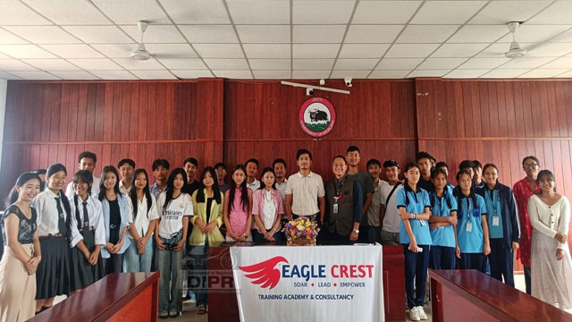 Career Guidance Seminar held by the Eagle Crest Training Academy and Consultancy held at DC’s Conference Hall, Tseminyu Monday. Image:  DIPR