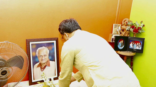 Tripura Chief Minister Dr Manik Saha visits bereaved families of two renowned physicians in Agartala Saturday to extend his heartfelt condolences. Image: Web