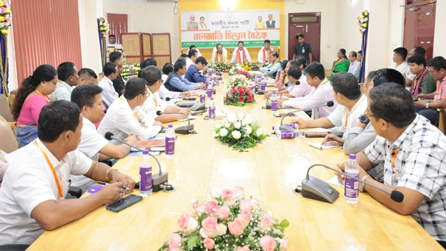 Tripura Chief Minister Dr Manik Saha presides over
