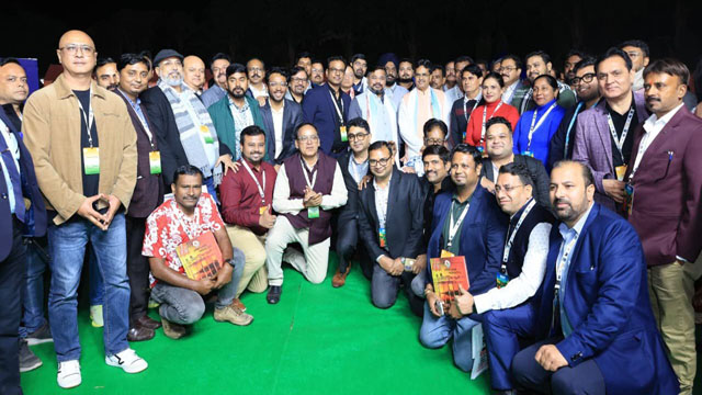 Tripura Chief Minister Dr Manik Saha and Tourism Minister Sushanta Chowdhury attend the B2B Meet organised by Tripura Tourism in Agartala Thursday. Image: Web