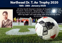 10th north east dr t ao football trophy 2020