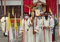 archbishop of shillong archdiocese unfurls salesian flag