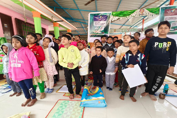 Art competition on climate change and green deeds in Agartala