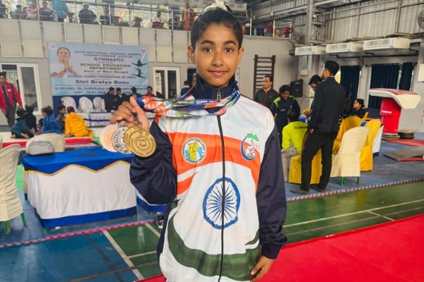 Assam Rifles commends gymnastics tournament achiever
