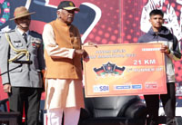 assam rifles organises third edition of half marathon