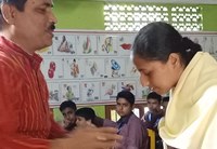 badarpur vidyamandir high school felicitates shazida parvin