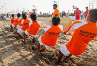 beach games madhya pradesh emerges overall champion