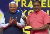 beneficiary paresh rathwa gets prestigious award