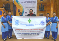 bharat scouts and guides celebrates founder’s day