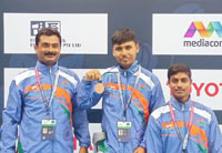 binit wins bronze in international para swimming contest