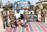 bsf tripura seize huge quantity of mobile phones