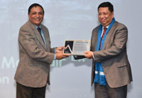 chtdb receives icimod mountain prize 2019