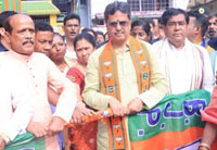 cm says bjp has winning target of 370 seats in ls polls