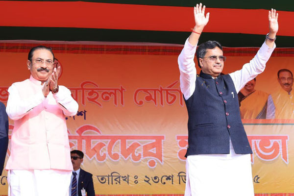 CM says BJP seeks dialogue rather than unrest and upholds law and order