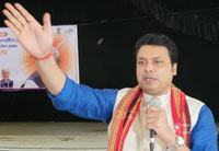 deb outlines pro-people initiatives of double engine govt