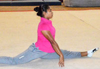 dipa karmakar back to practice for the best