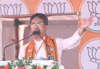 dr saha says win of bjp vital for welfare and development