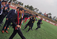 dr t ao trophy opened with encouraging theme