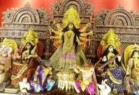 durga puja organiser club violates covid-19 restrictions