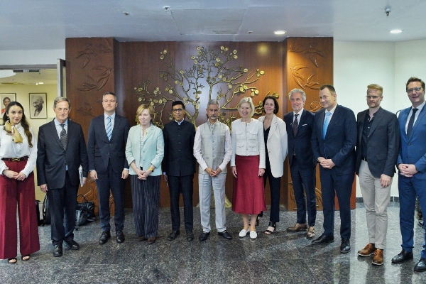 EAM Jaishankar meets European Parliament delegation EAM Jaishankar meets European Parliament delegation