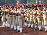 eight lakh national cadet corps cadets perform yoga