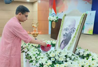 Father of Nation Mahatma Gandhi’s 156th birth anniversary