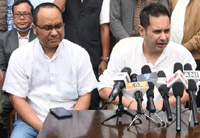 former mla animesh debbarma joins tipra