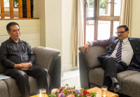 gauhati high court chief justice on a visit to mizoram