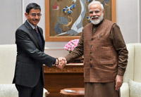 governor rn ravi calls on pm narendra modi