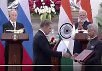 India and Russia sign sixteen agreements in defence, key areas