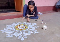 large scale joining in rangoli utsav across segments