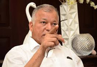 luizinho faleiro arrives in agartala in first in 6 years