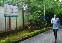 nfr officials actively participating in fit india run