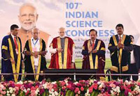 pm inaugurates the 107th indian science congress