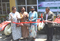 power tillers and seeds distributed to the farmers