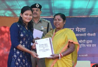 pratima bhoumik graces bsf rozgar mela
