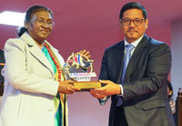 president droupadi murmu opens meghalaya games 2024 in tura