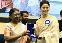 president murmu confers 69th national film awards