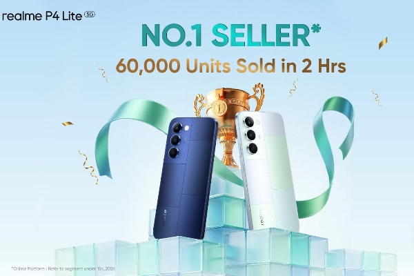 realme P4 Lite 5G becomes No 1 seller