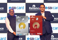 sbi card  reliance retail to roll out reliance sbi card