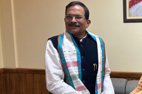 Shripad Naik arrives, to review central aided projects