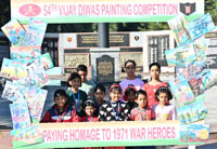 The 54th Vijay Diwas Celebrations commemoration in Tripura The 54th Vijay Diwas Celebrations commemoration in Tripura