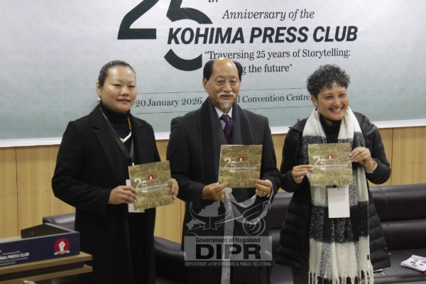 The Kohima Press Club celebrated its 25th Anniversary
